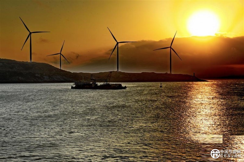福建省海島風(fēng)電場快速發(fā)展