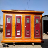 北京景區(qū)移動廁所 公園防腐木生態(tài)廁所