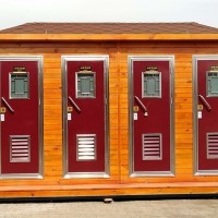 滄州移動廁所廠家 防腐木生態(tài)廁所