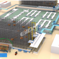 易達廣州倉儲貨架 立體倉庫貨架定制