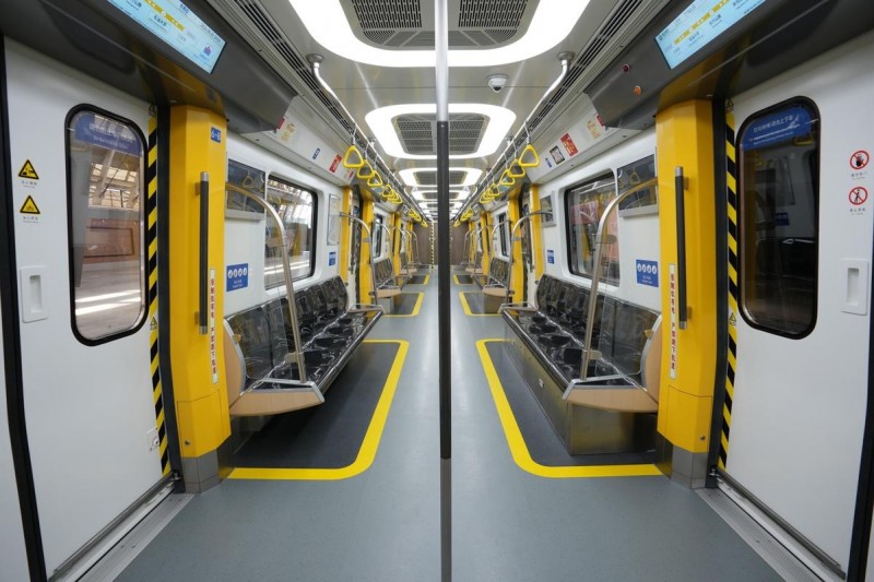 全球首列商用碳纖維地鐵列車問世