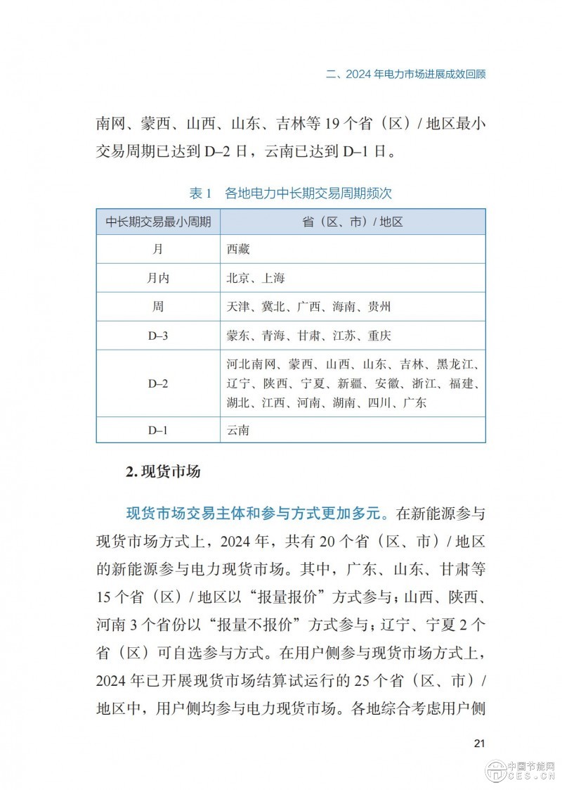 重磅！《2024年度中國(guó)電力市場(chǎng)發(fā)展報(bào)告》發(fā)布