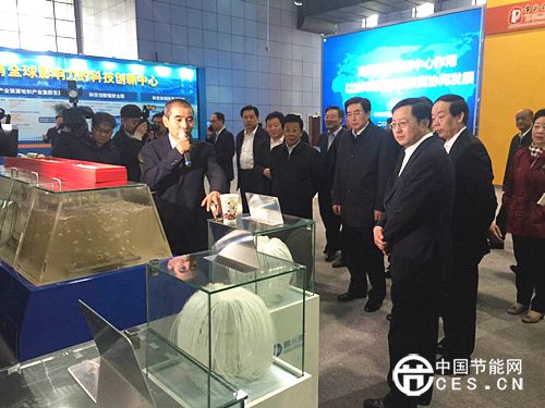 京冀“一把手”參觀碧水源中關(guān)村自主創(chuàng)新示范區(qū)展廳