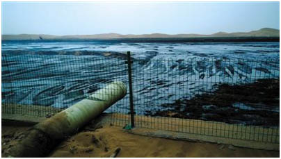 騰格里沙漠污染