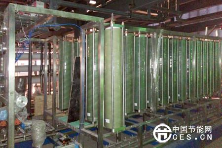 雙桃精化中水回用及濃鹽水“零排放”項(xiàng)目施工現(xiàn)場（鑫佰利供圖）