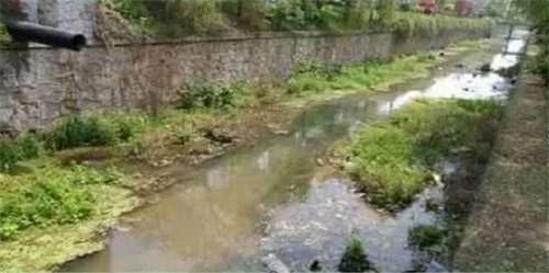 隱龍路納污渠現(xiàn)狀