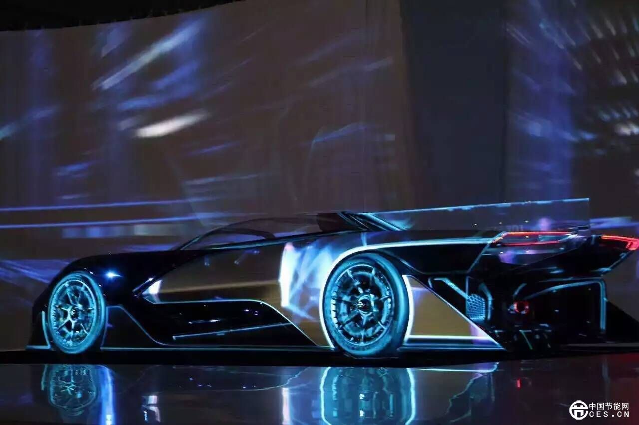 樂視FF zero1超級汽車亮相CES