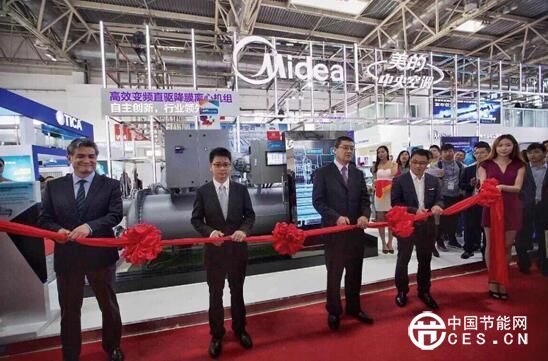 超前理念獨(dú)步全球，美的炫耀2016年制冷展