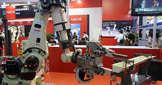 沈撫新城機(jī)器人產(chǎn)品。